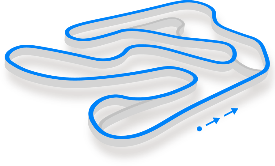 Stayki Raceway track layout